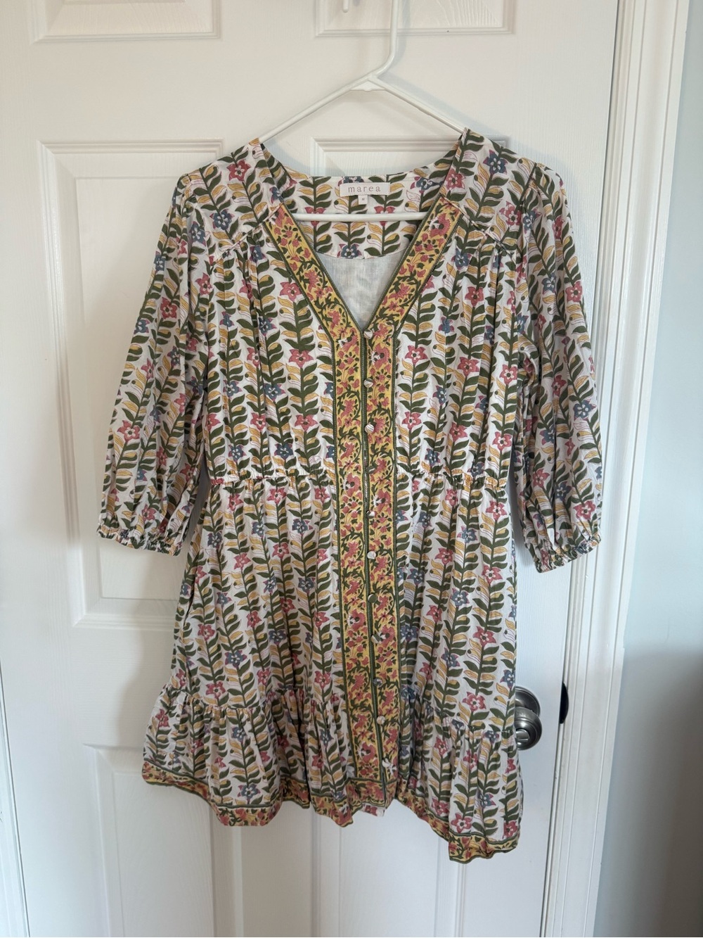 Marea Solana Dress in Marigold - Size Medium